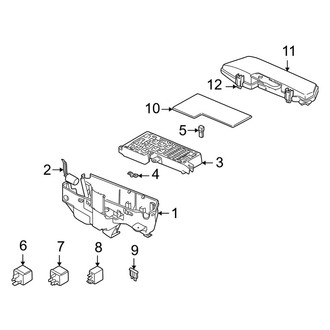 Volvo OE - Electrical Components (Central Electrical Unit #2)