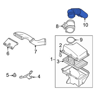Volvo OE - Engine Air Intake Hose