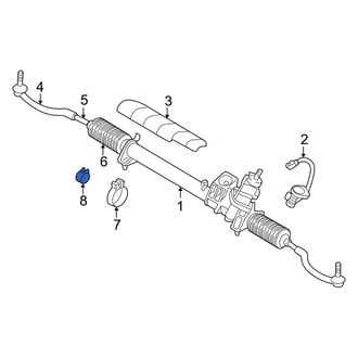 Volvo OE - Outer Rack and Pinion Bellows Clamp