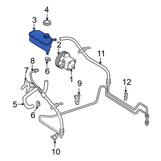 Volvo OE - Power Steering Reservoir