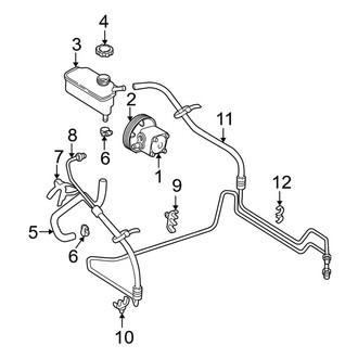 Volvo OE - Steering Gear & Linkage - Pump & Hoses (Base)