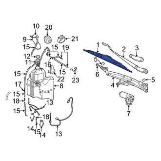 Volvo OE - Rear Wiper Blade