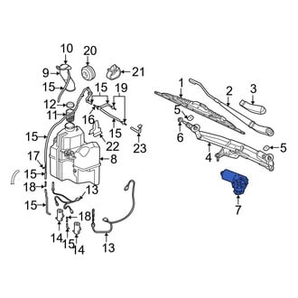 Volvo OE - Wiper Motor