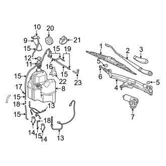 Volvo OE - Windshield - Wiper & Washer Components (X/C)