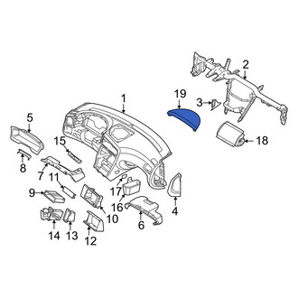 Volvo OE - Instrument Panel Cover