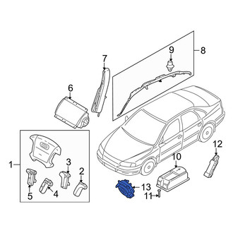Volvo OE - Air Bag Clockspring