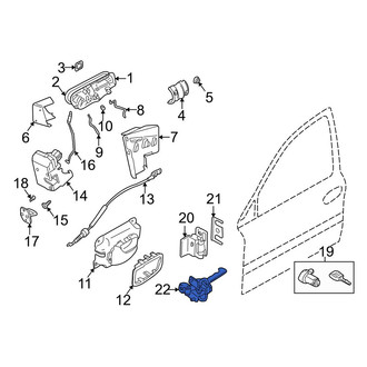 Volvo OE - Front Door Check