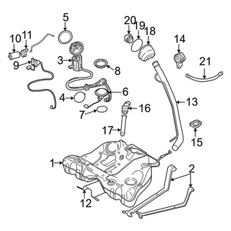 Volvo OE - Fuel System Components (X/C)