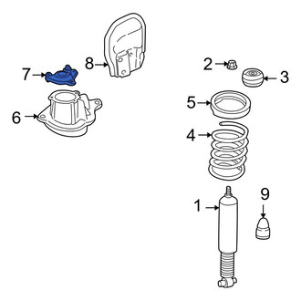 Volvo OE - Rear Left Suspension Shock Absorber Mount
