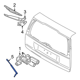Volvo OE - Rear Back Glass Washer Nozzle