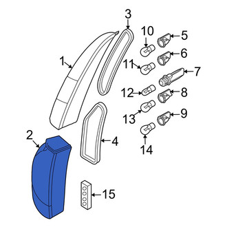 Volvo OE - Rear Left Lower Tail Light Assembly