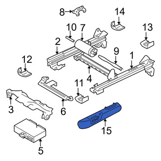 Volvo OE - Left Seat Trim Panel