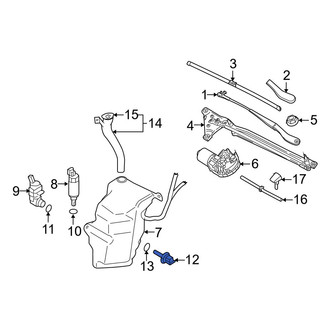 Volvo OE - Washer Fluid Level Sensor