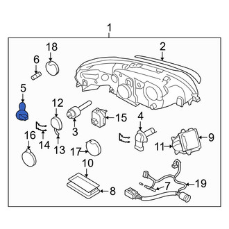 Volvo OE - Turn Signal & Parking Light Bulb
