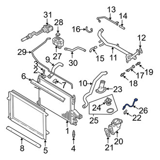 Volvo OE - Engine Coolant Temperature Sensor