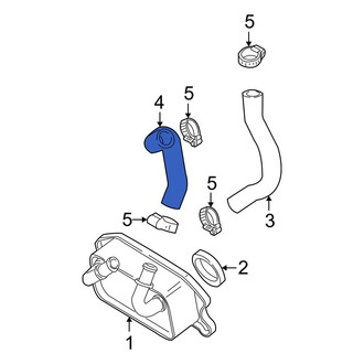Volvo OE - Engine Oil Cooler Line