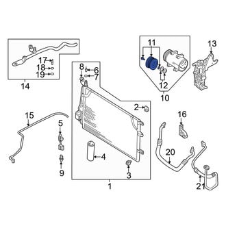 Volvo OE - A/C Compressor Clutch