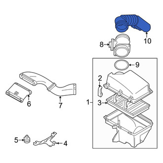 Volvo OE - Engine Air Intake Hose