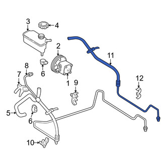 Volvo OE - Power Steering Return Hose