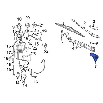 Volvo OE - Wiper Motor
