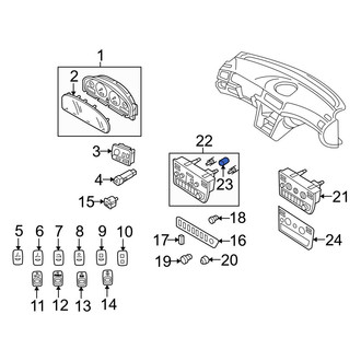 Volvo OE - Cabin Air Temperature Sensor