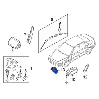 Volvo OE - Air Bag Clockspring