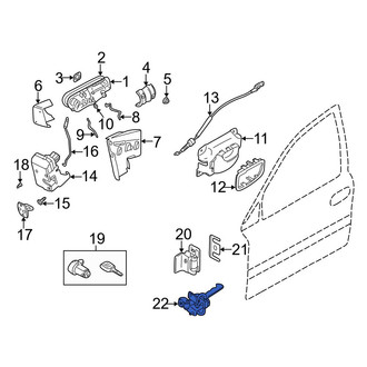 Volvo OE - Front Door Check