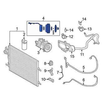 Volvo OE - A/C Compressor Clutch