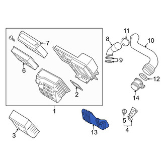 Volvo OE - Engine Air Intake Hose