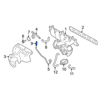 Volvo OE - Turbocharger Coolant Line