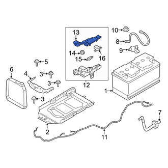 Volvo OE - Rear Fuse Box Cover