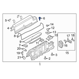 Volvo OE - Drive Motor Battery Pack Cover Screw