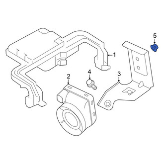 Volvo OE - Anti-Theft Alarm Siren Nut