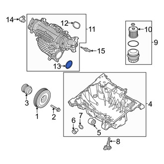 Volvo OE - Engine Intake Manifold Seal