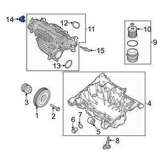 Volvo OE - Turbocharger Boost Sensor