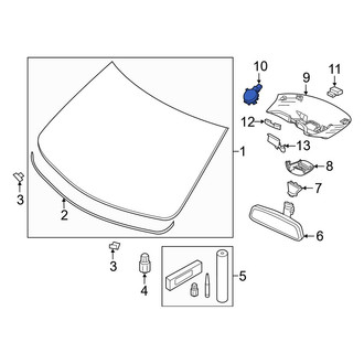 Volvo OE - Front Rain Sensor