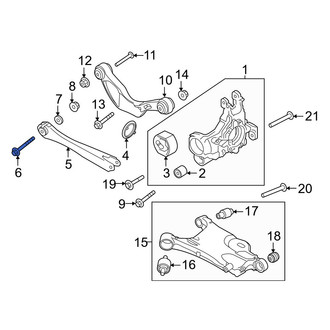 Volvo OE - Alignment Camber Adjusting Eccentric Bolt