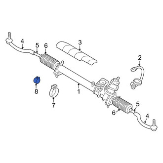 Volvo OE - Outer Rack and Pinion Bellows Clamp