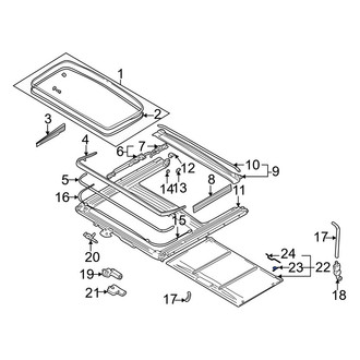 Volvo OE - Sunroof Cover Guide