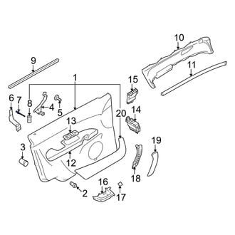 Volvo OE - Window Regulator Rivet