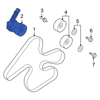 Volvo OE - Accessory Drive Belt Tensioner Assembly
