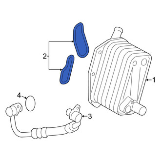 Volvo OE - Engine Oil Cooler Gasket