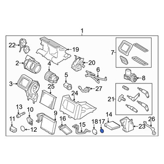 Volvo OE - A/C Refrigerant Line O-Ring