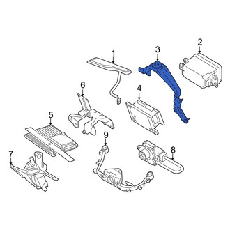 Volvo OE - Cruise Control Distance Sensor Bracket