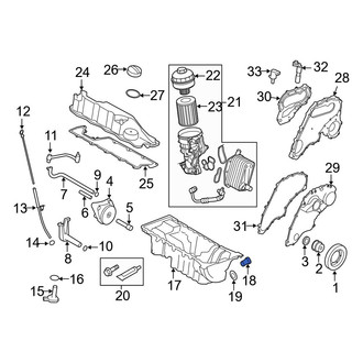 Volvo OE - Engine Oil Drain Plug