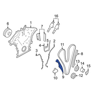 Volvo OE - Inner Engine Timing Chain Guide