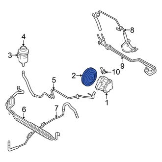 Volvo OE - Power Steering Pump Pulley