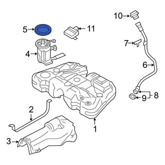 Volvo OE - Fuel Tank Lock Ring