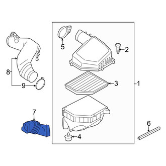 Volvo OE - Engine Air Intake Hose