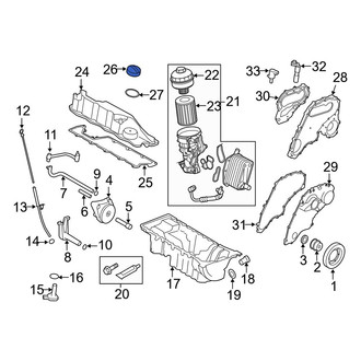 Volvo OE - Engine Oil Filler Cap